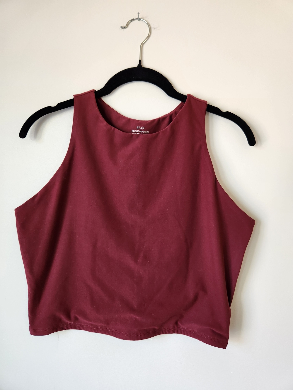 ☀️🍉SALE🍉☀️ Efan Burgundy Longline Sports Bra - L